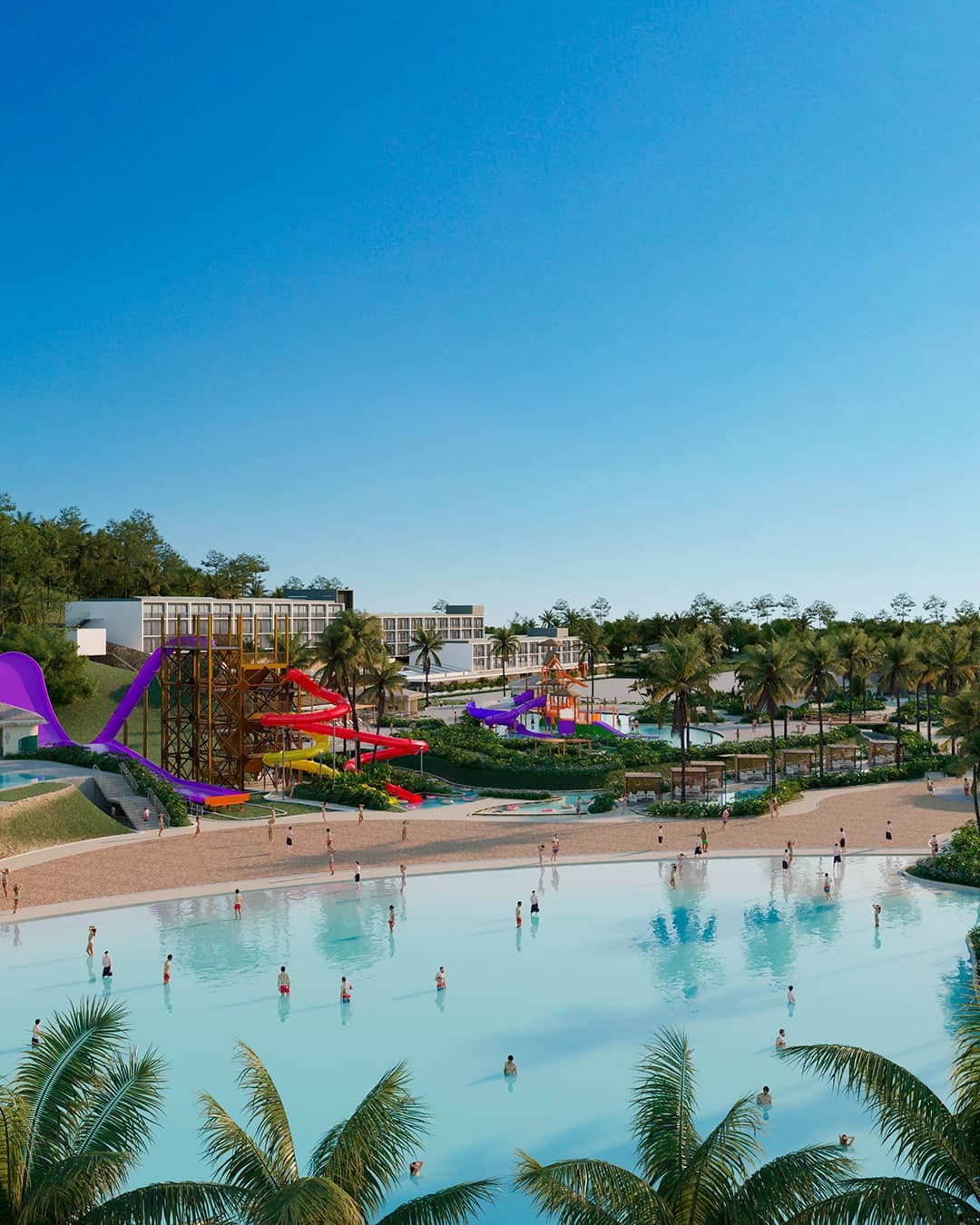 Resort exterior view